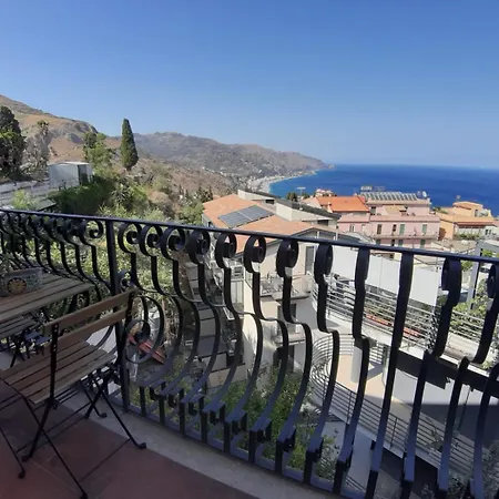 Fm Panoramic House Center Taormina